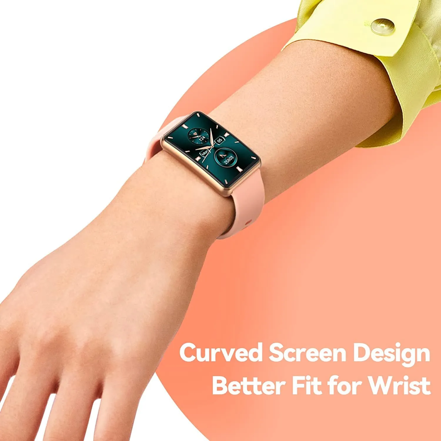 1.57" Women Fashion Smart Watch for Health and Sports Tracking PSF1