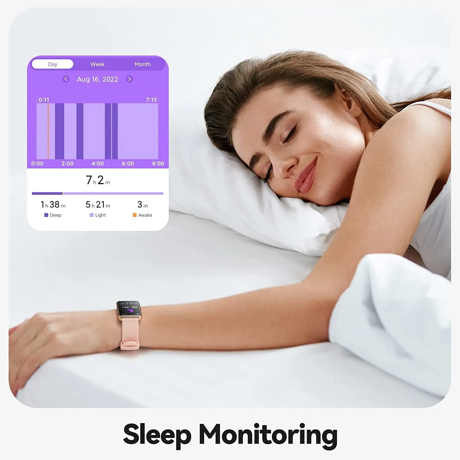 1.57" Women Fashion Smart Watch for Health and Sports Tracking PSF1