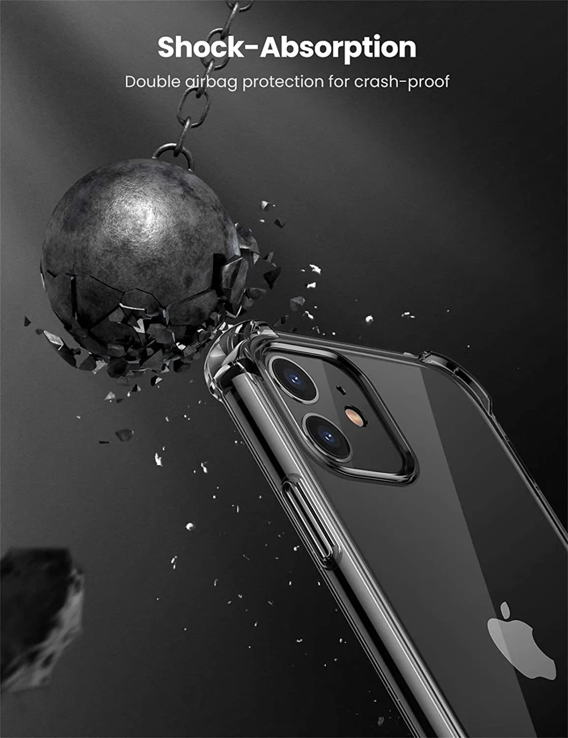 20441 Protective Case for iPhone 12 | 6.1-inch | Clear