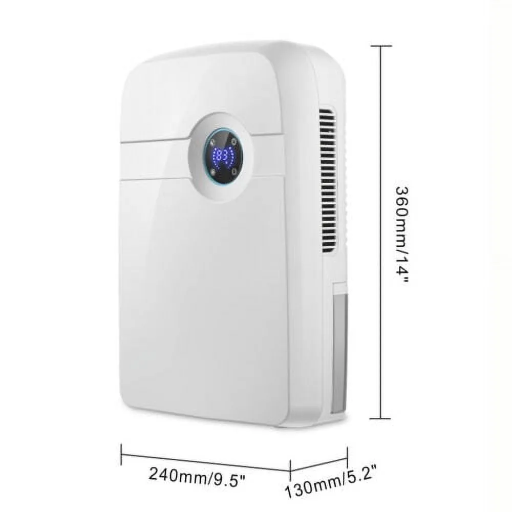 2.5L Dehumidifier Home Air Dryer Humidity With Remote Control LCD Displays