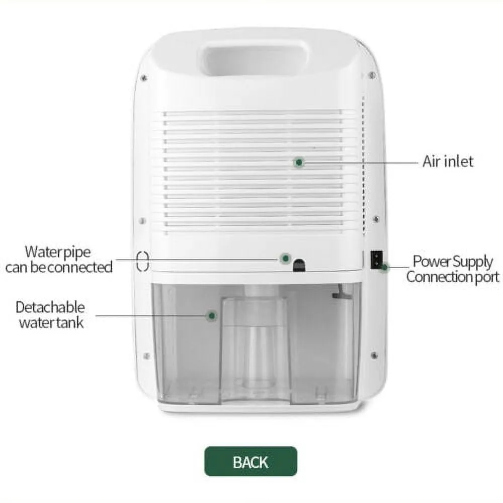 2.5L Dehumidifier Home Air Dryer Humidity With Remote Control LCD Displays