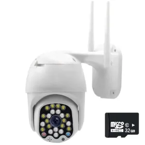 2MP Wireless Security Camera PTZ with 32GB Storage