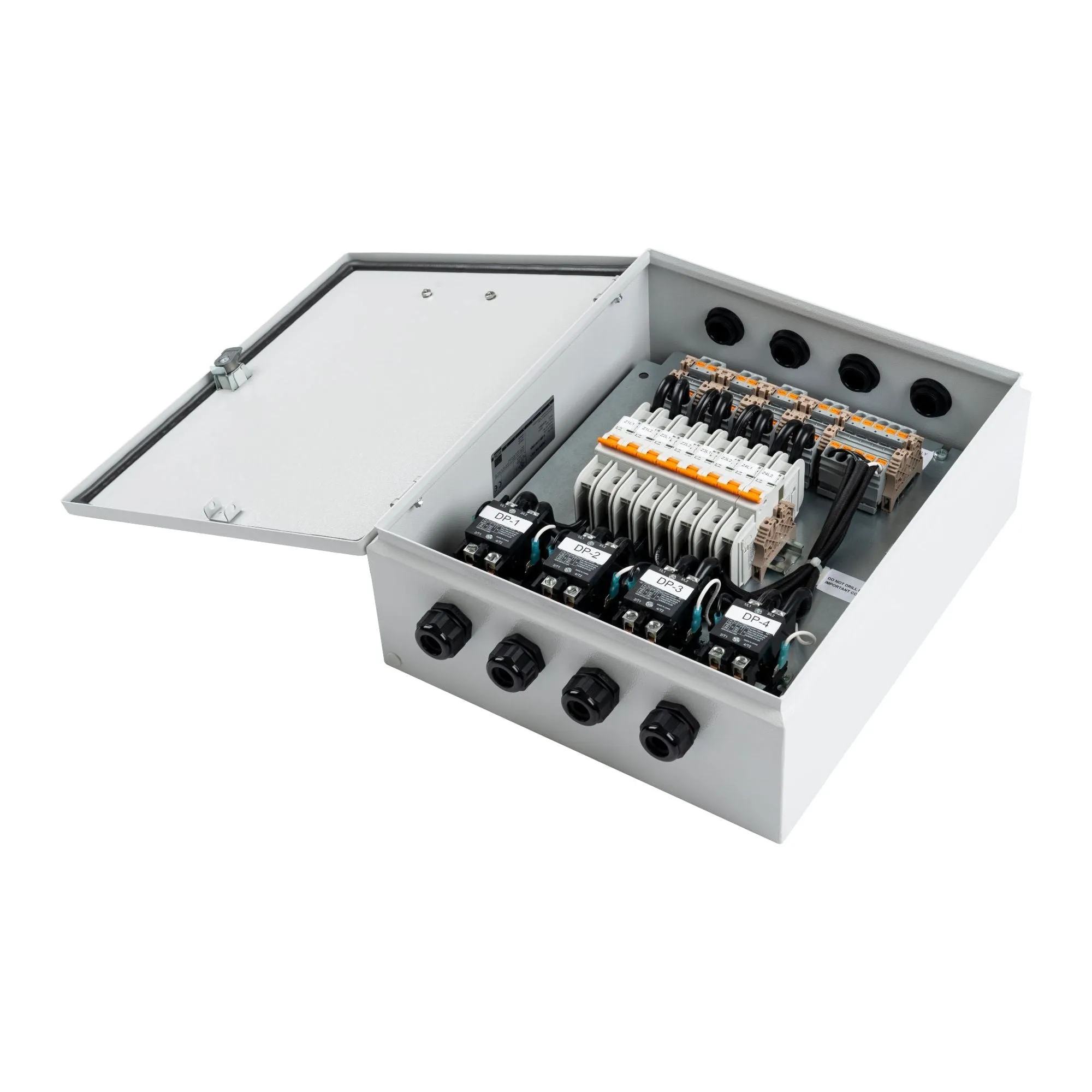 4 Zone 240V to 480V Contactor Box