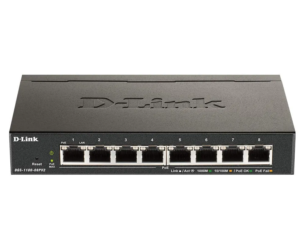 8-Port Poe Gigabit Smart
