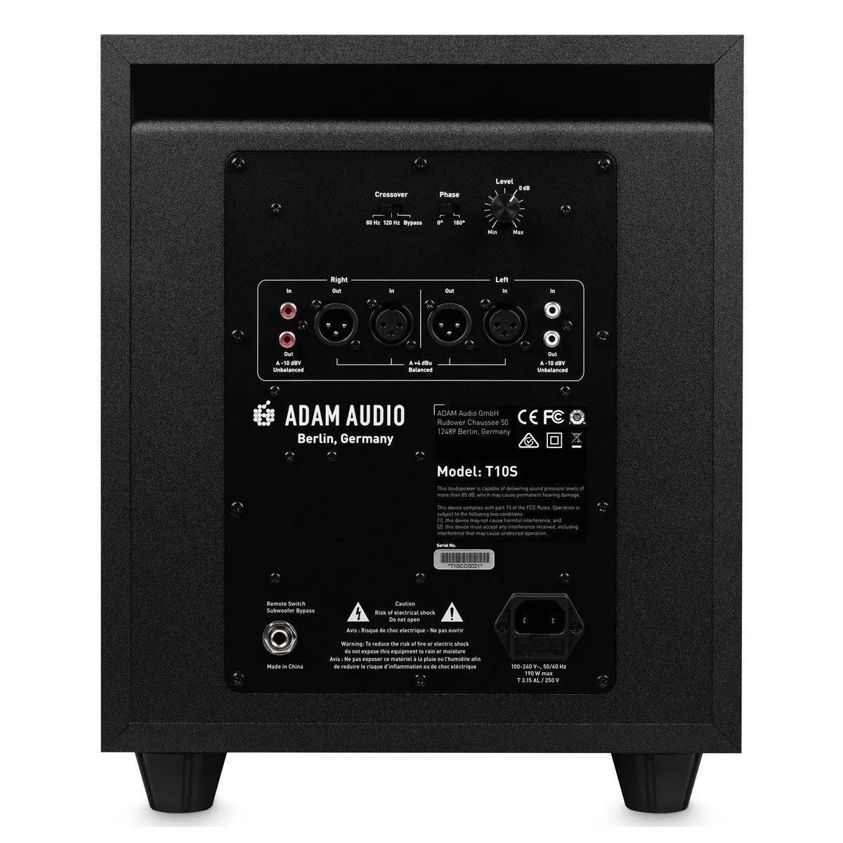 ADAM Audio T10S Subwoofer