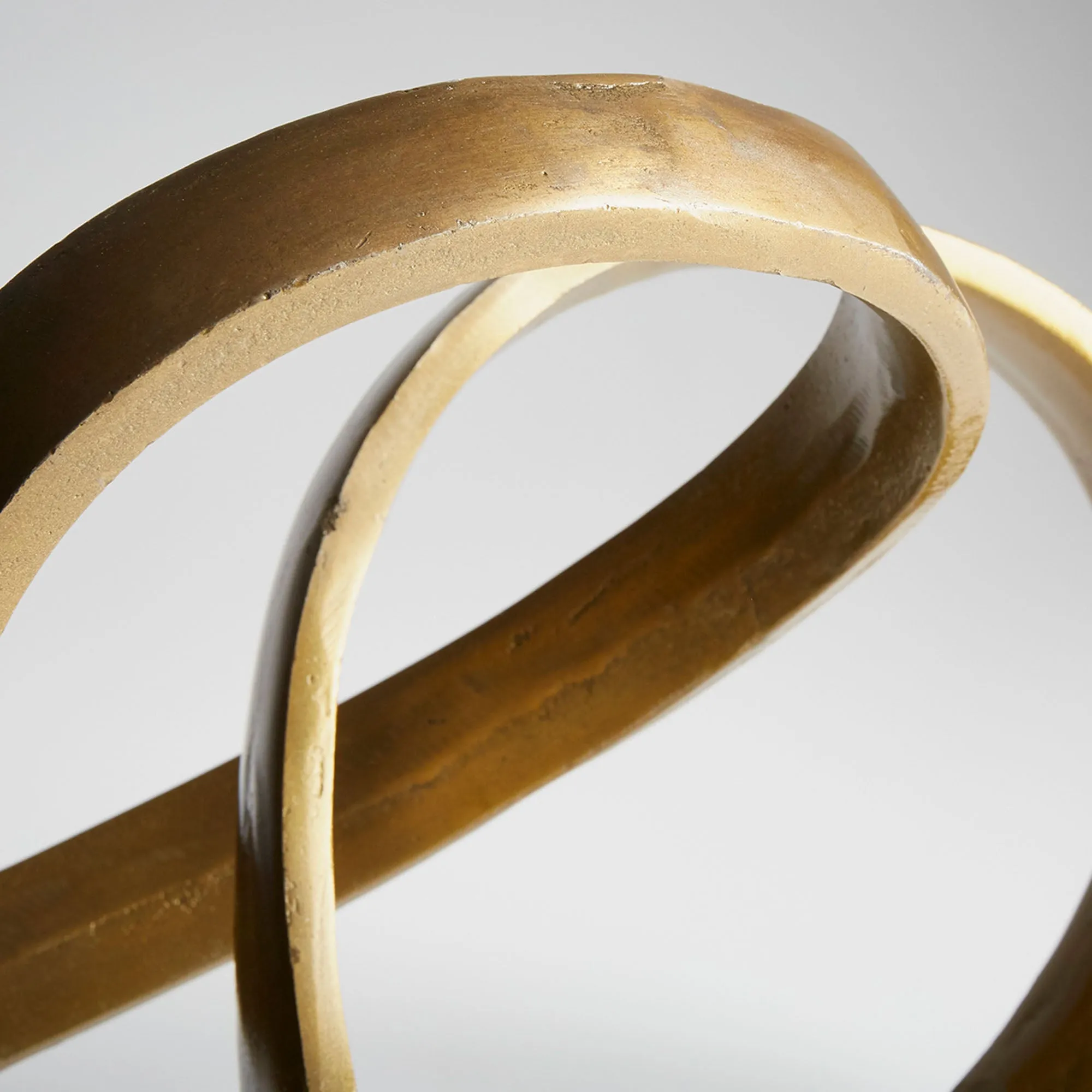 Adele Bronze Aluminum Sculpture - Elegant 11.5" Decorative Art Piece for Home or Office Decor