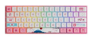 Akko 61K World Tour Tokyo R2 3061S RGB Gateron Jelly Pink Switch Keyboard