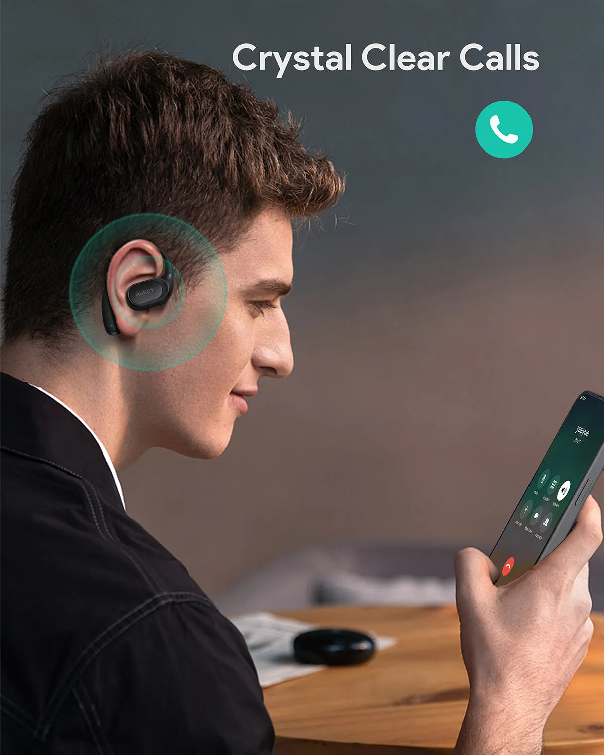 AUKEY EP-S1 Open Ear True Wireless Earbuds Bluetooth TWS Sports Earbuds