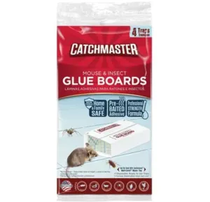 Baited Mouse & Insect Glue Traps – 4-Pk.