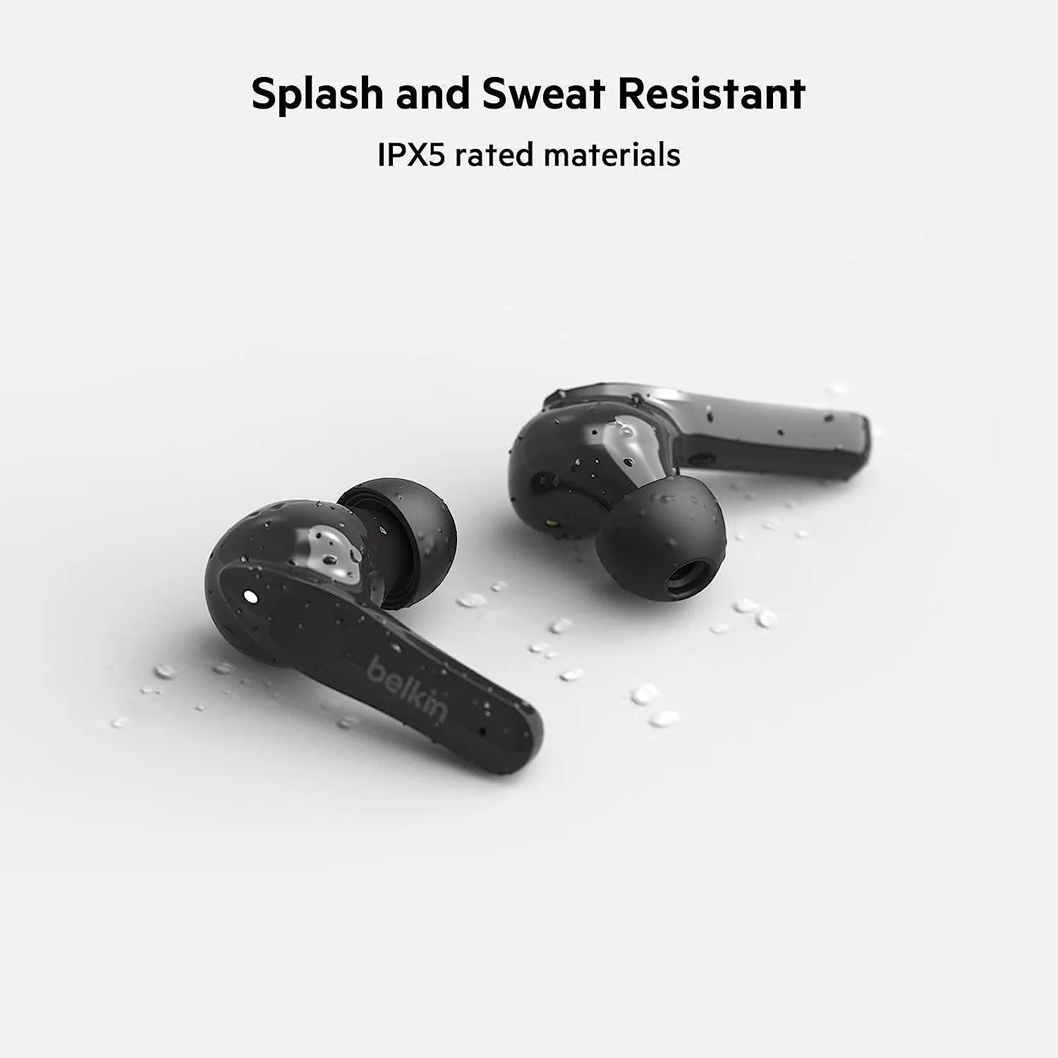 Belkin Soundform Move Plus True Wireless Earbuds Black - PAC002btBK