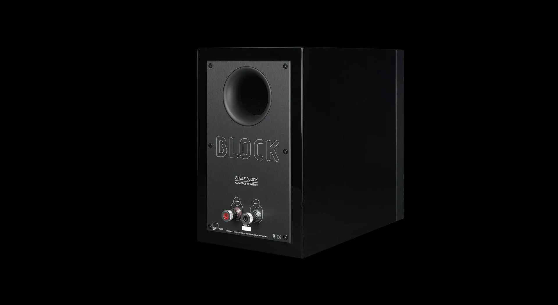 Block Audio Shelf Block Ultimate Compact Monitor Loudspeaker