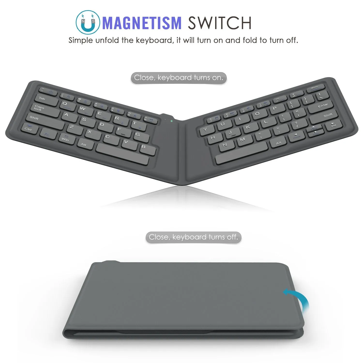 Bluetooth Keyboard - Model: HB188S-Y