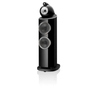 Bowers & Wilkins 803 D4 Floorstanding Speaker - Each-Gloss Black - Excellent Condition