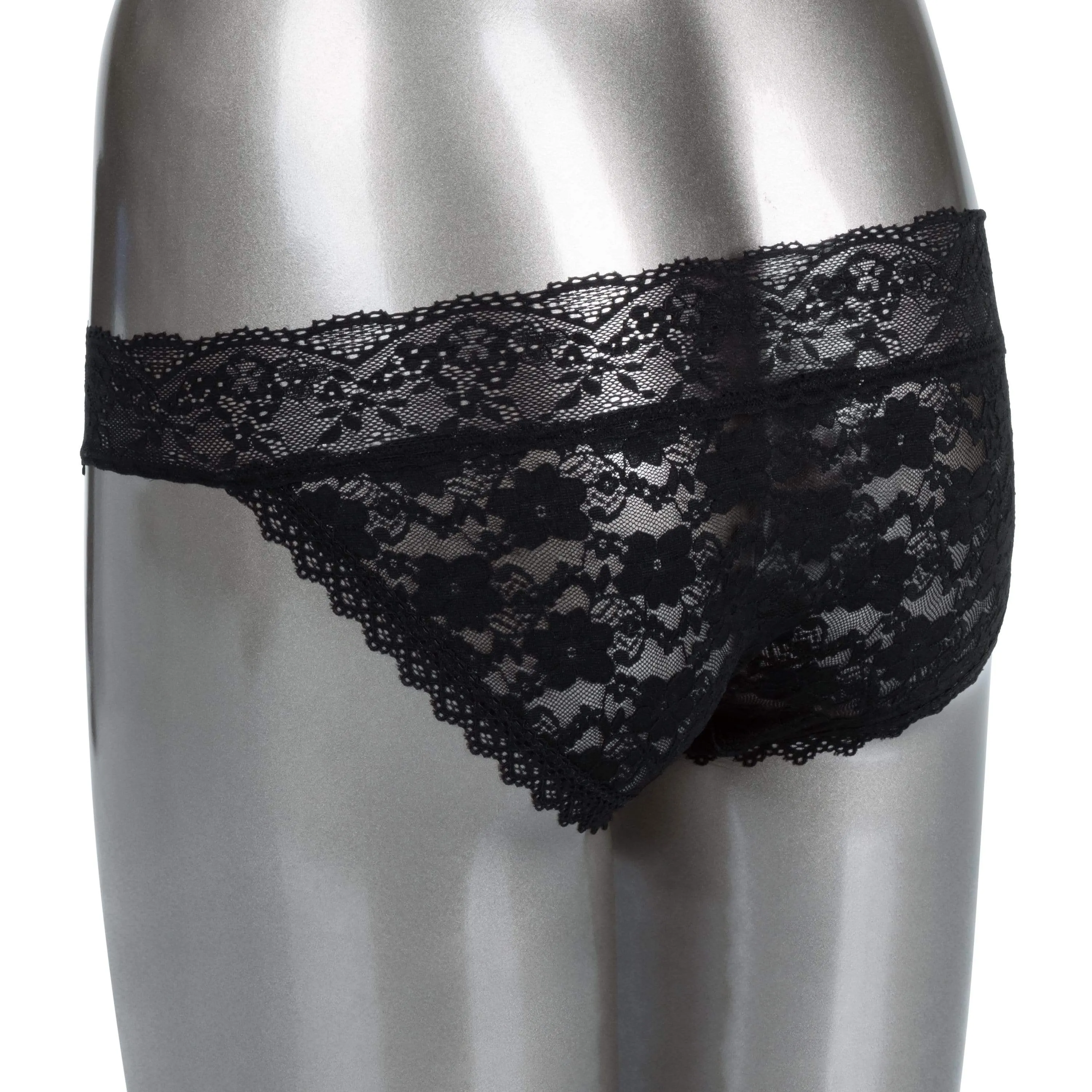 California Exotics - Remote Control Vibrating Lace Panty Set