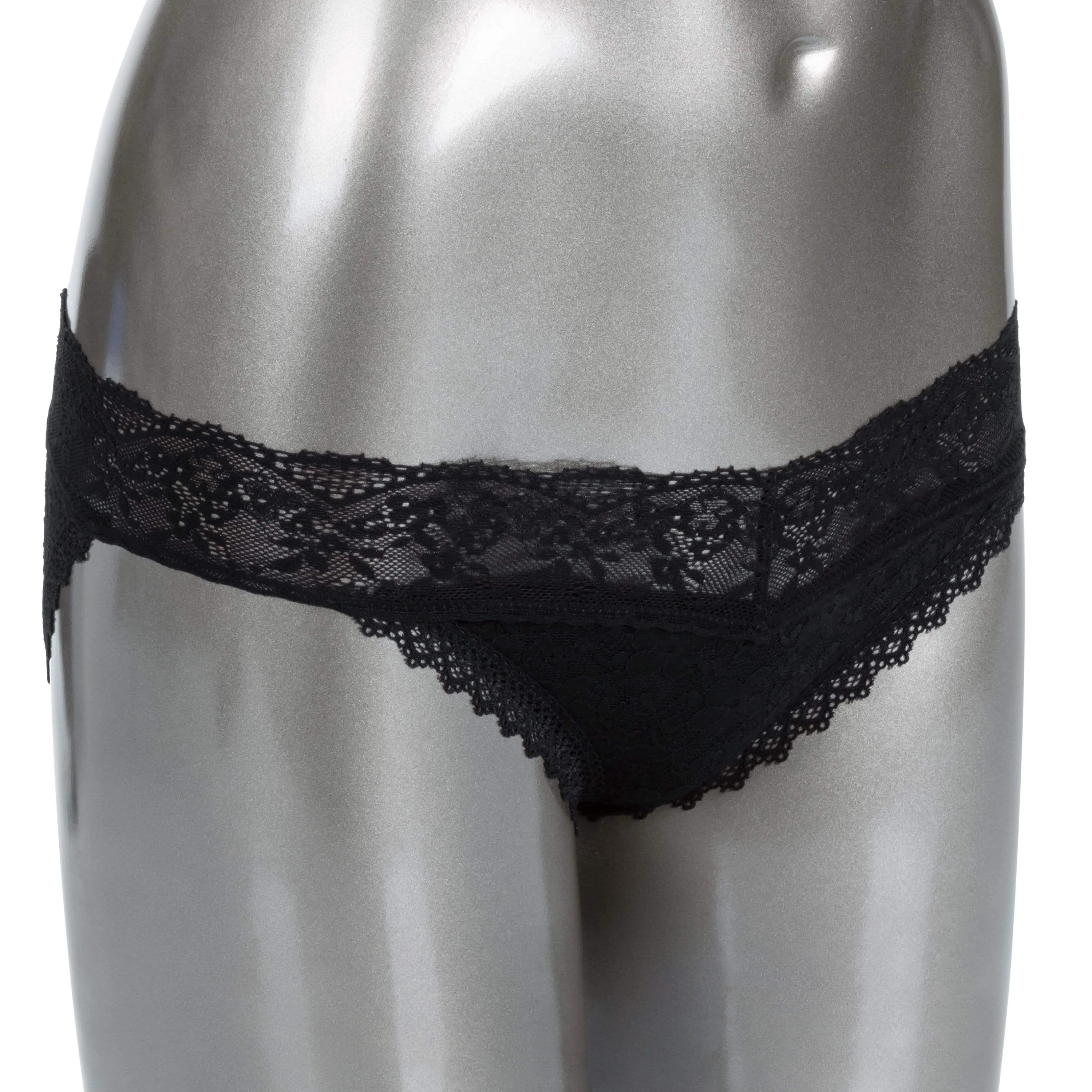 California Exotics - Remote Control Vibrating Lace Panty Set
