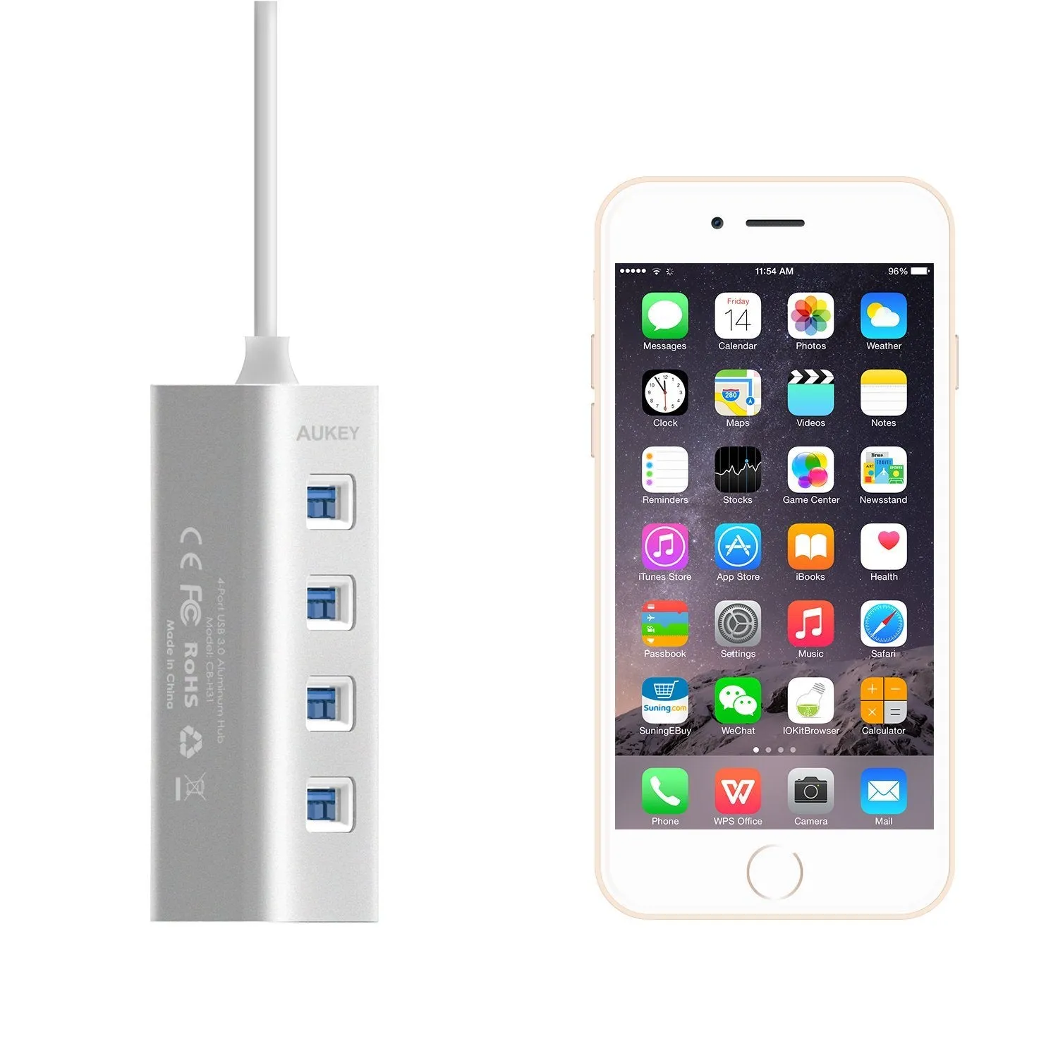 CB-H31 4-Port USB 3.0 Hub