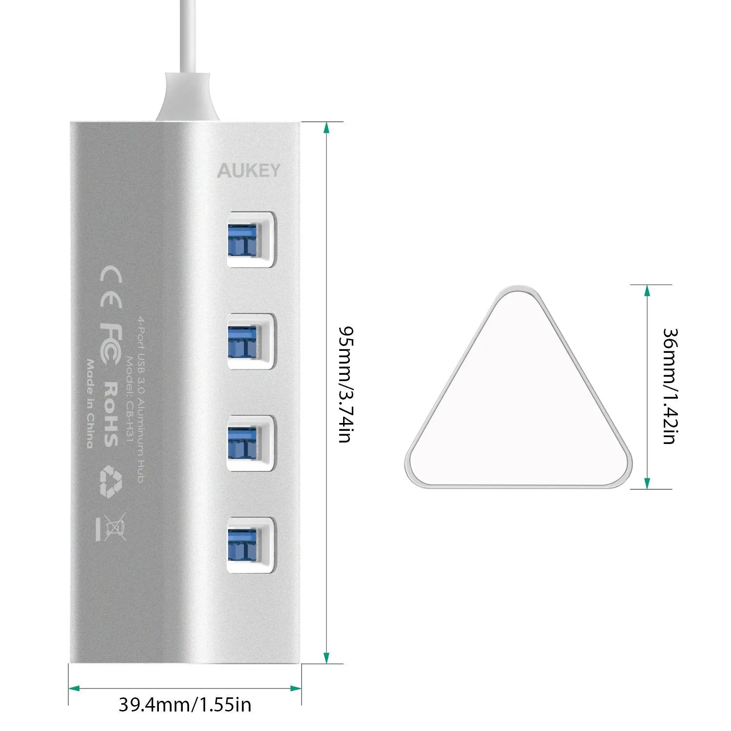 CB-H31 4-Port USB 3.0 Hub