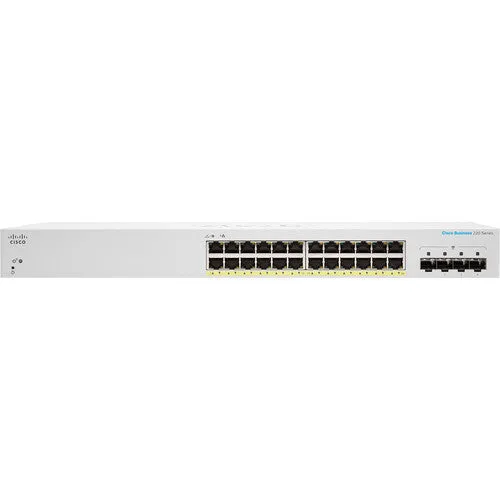 Cisco CBS220-24FP-4G 24-Port Gigabit PoE  Compliant Managed Network Switch with SFP