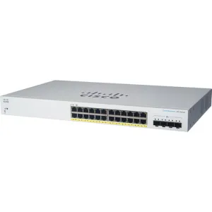 Cisco CBS220-24FP-4G 24-Port Gigabit PoE  Compliant Managed Network Switch with SFP