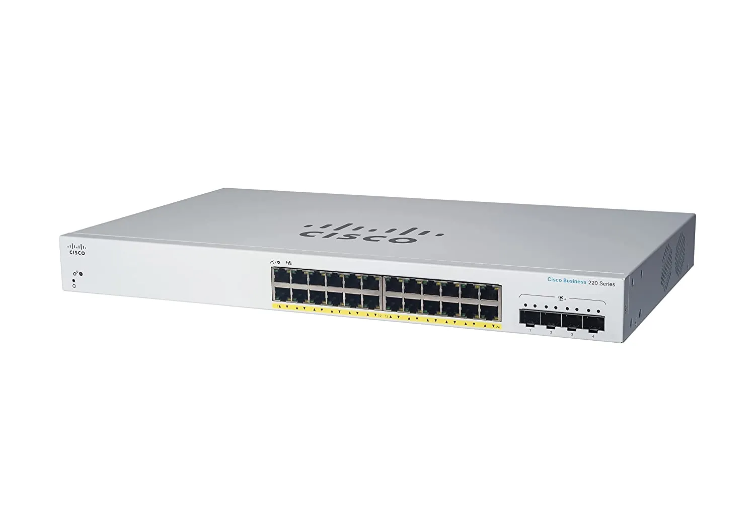 Cisco CBS220-24FP-4X 24-Port Gigabit PoE  Compliant Managed Network Switch with SFP 