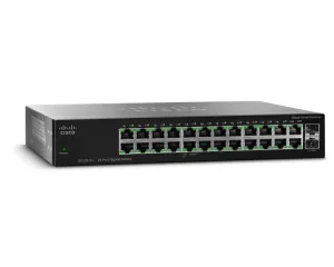 Cisco SG112-24-AU network switch Unmanaged L2 Gigabit Ethernet (10/100/1000) 1U Black