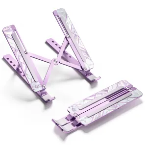 Cosmo Laptop Stand -Marble Purple