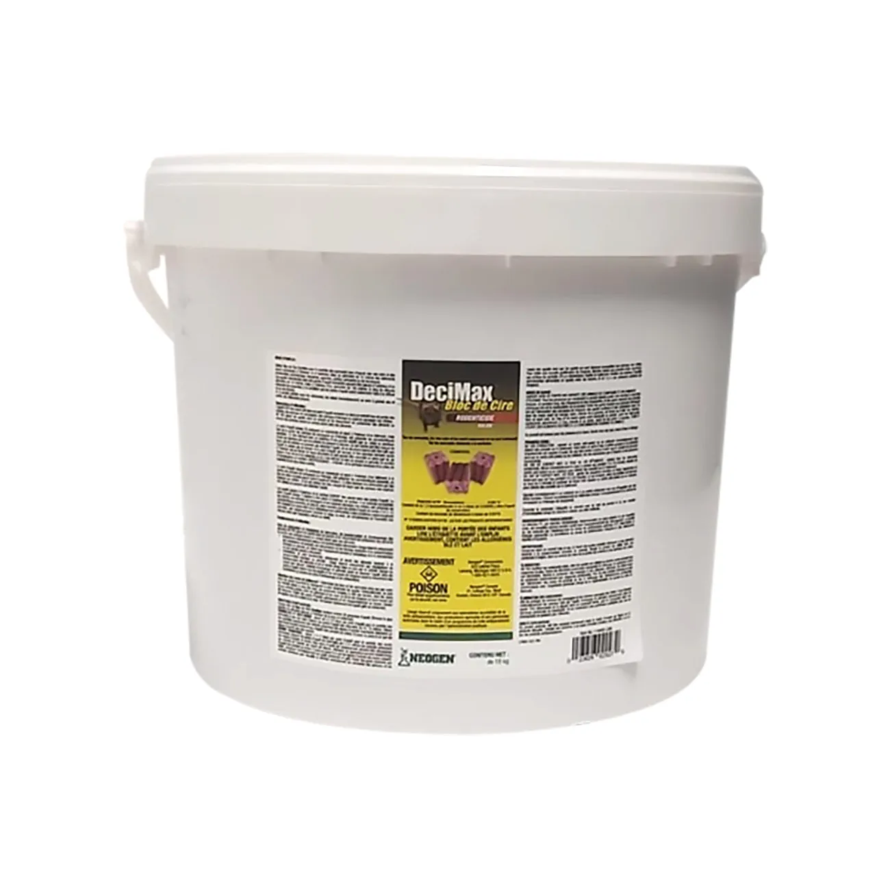 DeciMax wax blocks bromadiolone 0.005% (4kg)