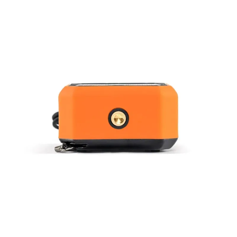 EcoXGear EcoPebble Lite Party Speaker Portable Bluetooth 3 Watt Mini Waterproof Orange