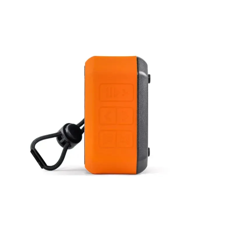EcoXGear EcoPebble Lite Party Speaker Portable Bluetooth 3 Watt Mini Waterproof Orange