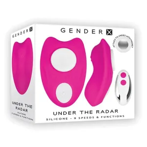 Evolved - Gender X Under the Radar Remote Control Panty Vibrator (Pink)