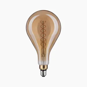 Filament LED Big Drop Bulb 7W E27 Gold Light