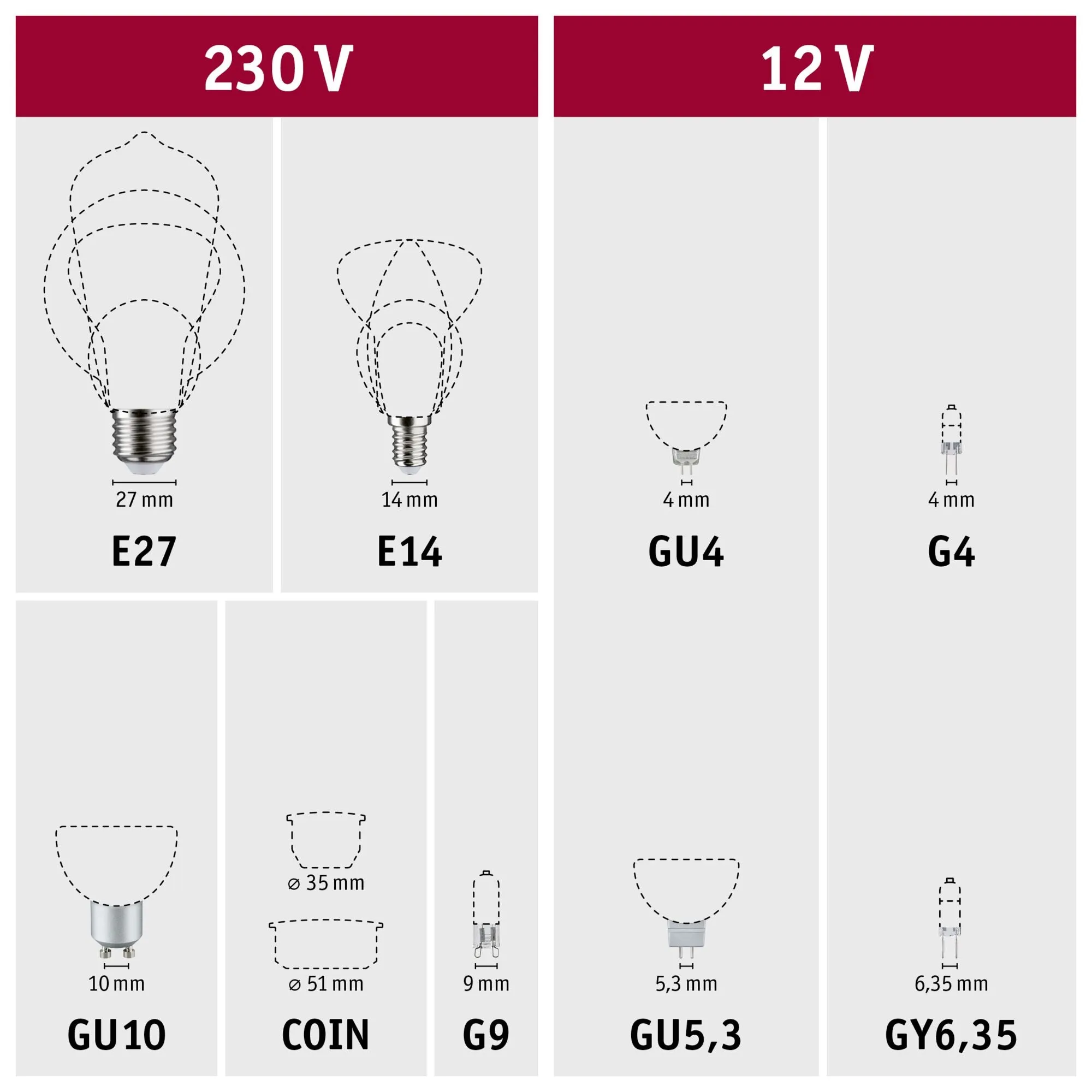 Filament LED Big Drop Bulb 7W E27 Gold Light
