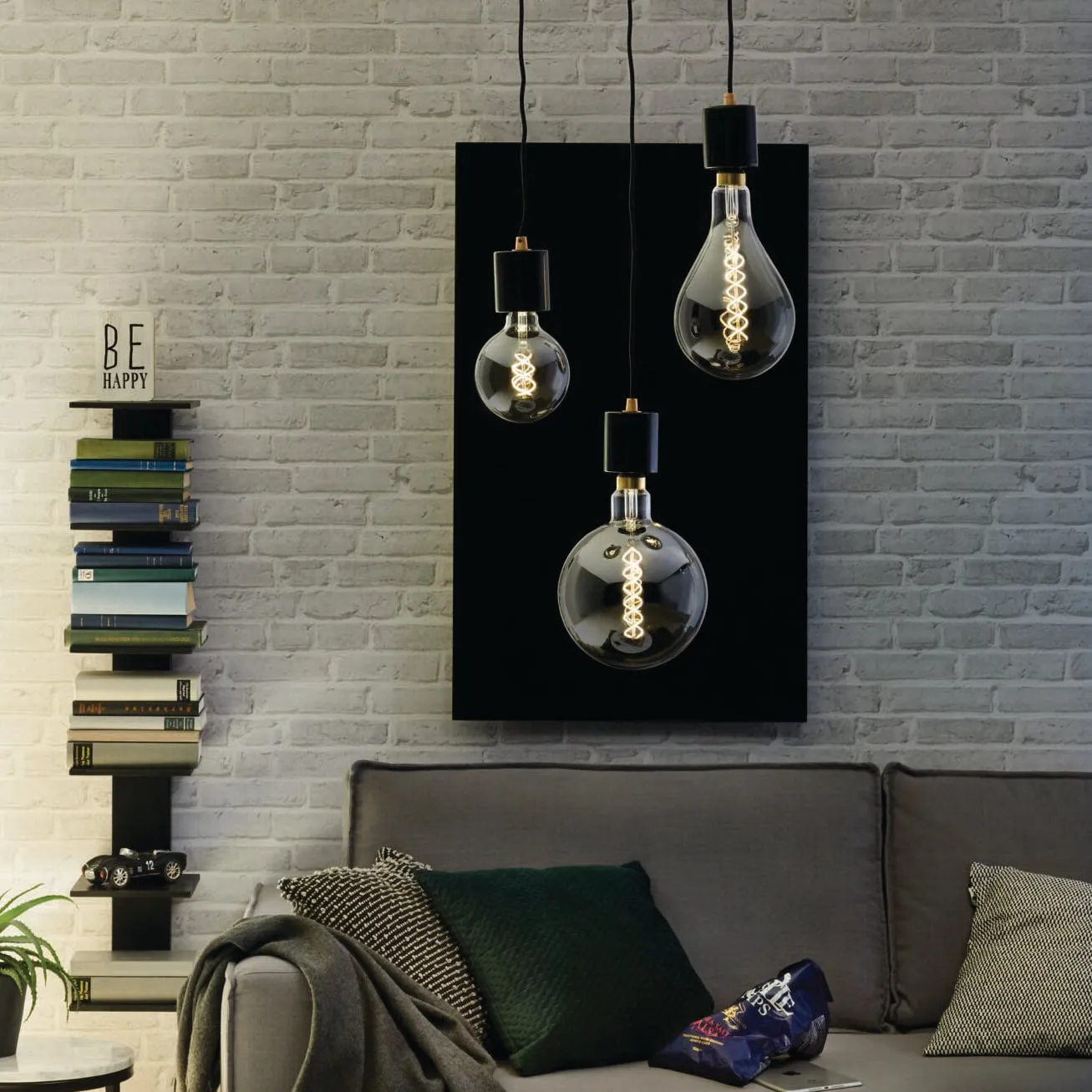 Filament LED Globe Bulb 4W E27 Gold Glass