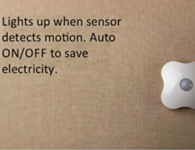 Four Leaves LED Sensor Light