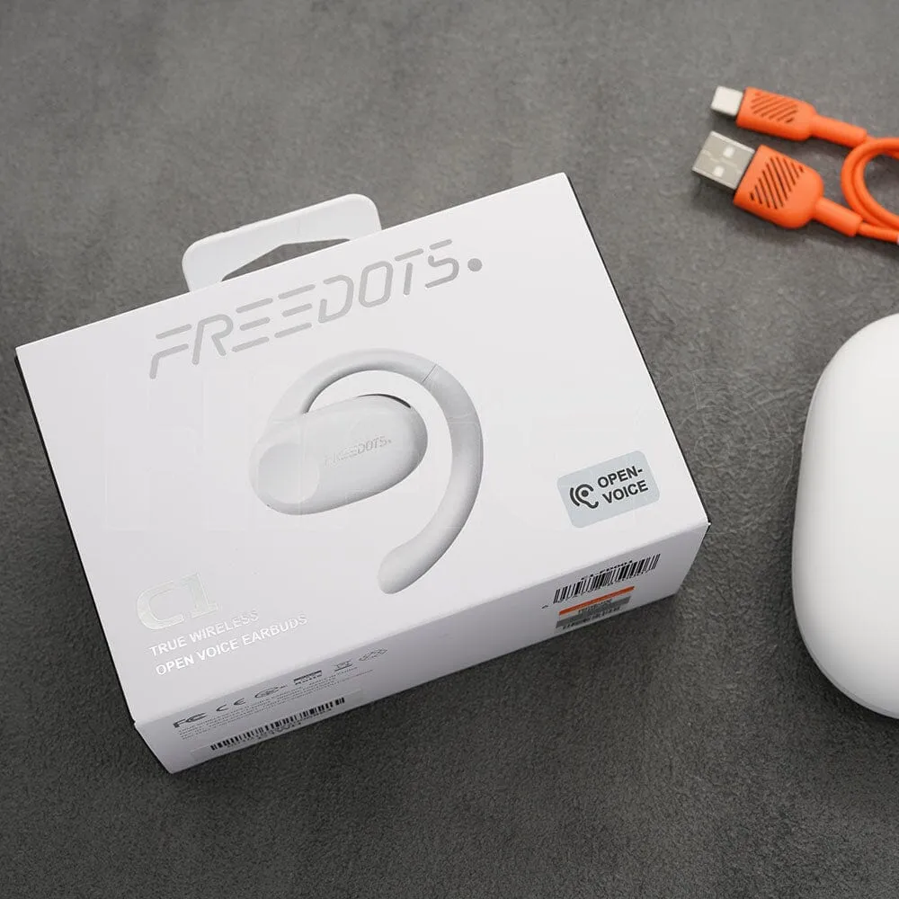 FREEDOTS C1 Bluetooth 5.1 True Wireless Open Voice Earbuds