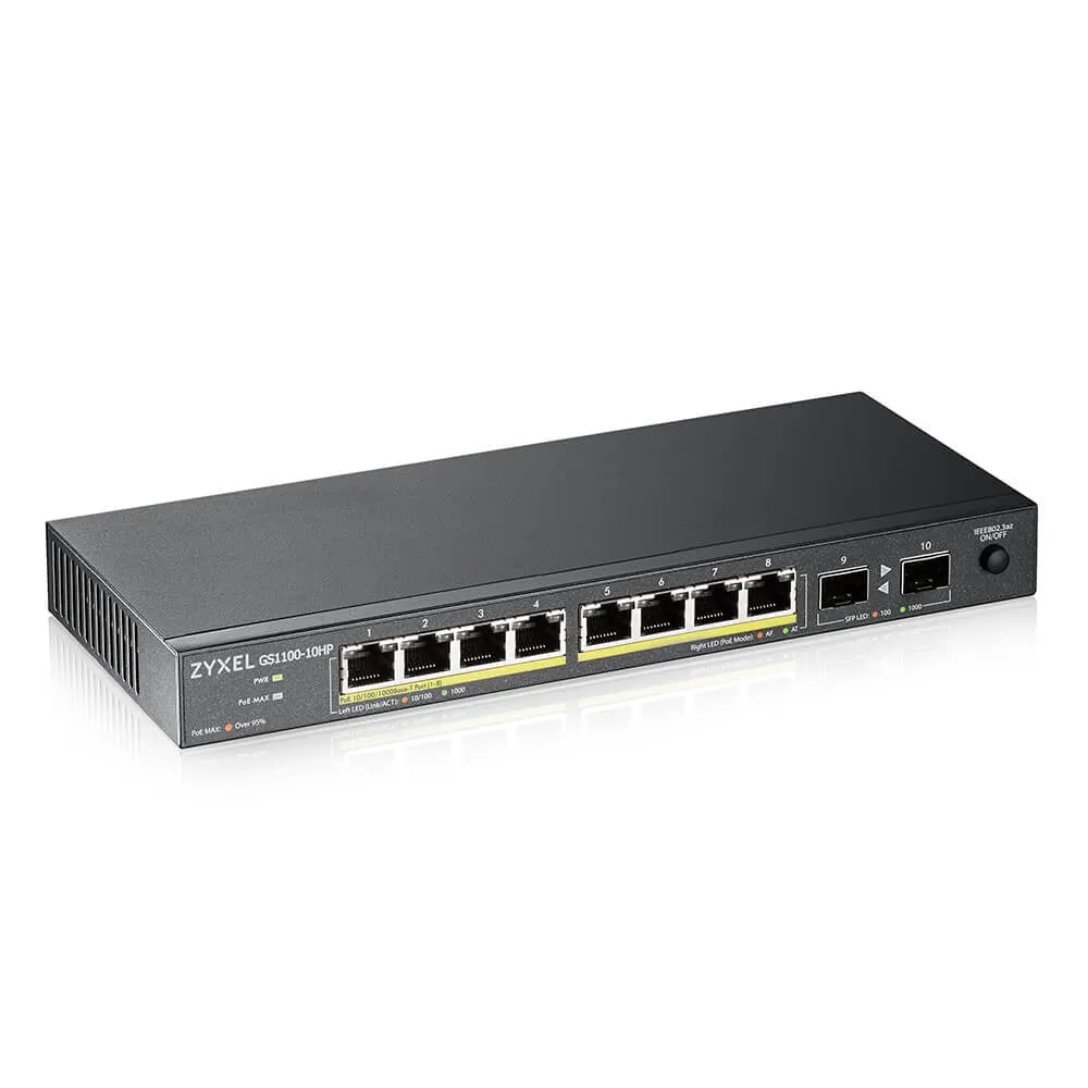 Gs1100-10Hp V2 Unmanage Poe 8X