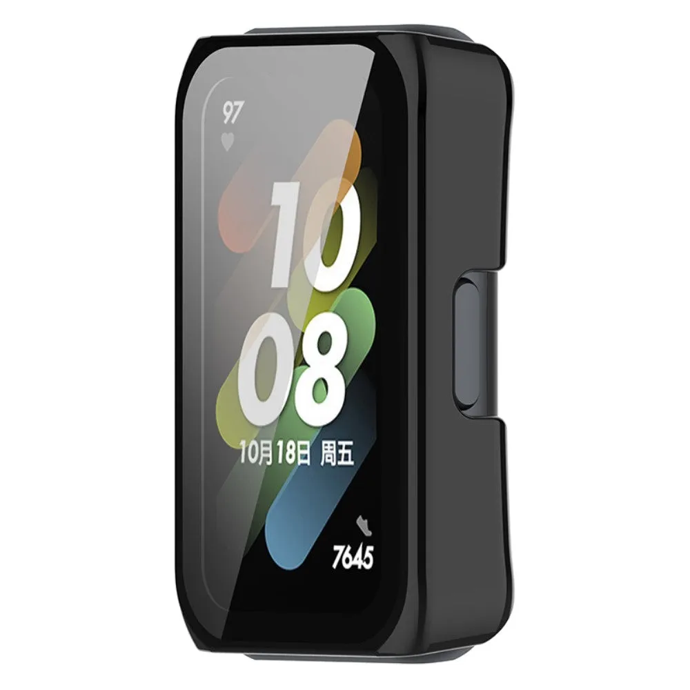 Huawei Band 7 / 6 Honor Band 7 / 6 Hardcase Bumper   Screen Protector - Black