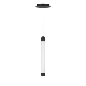 Jedi 15 in. LED Pendant Light 3000K Black finish