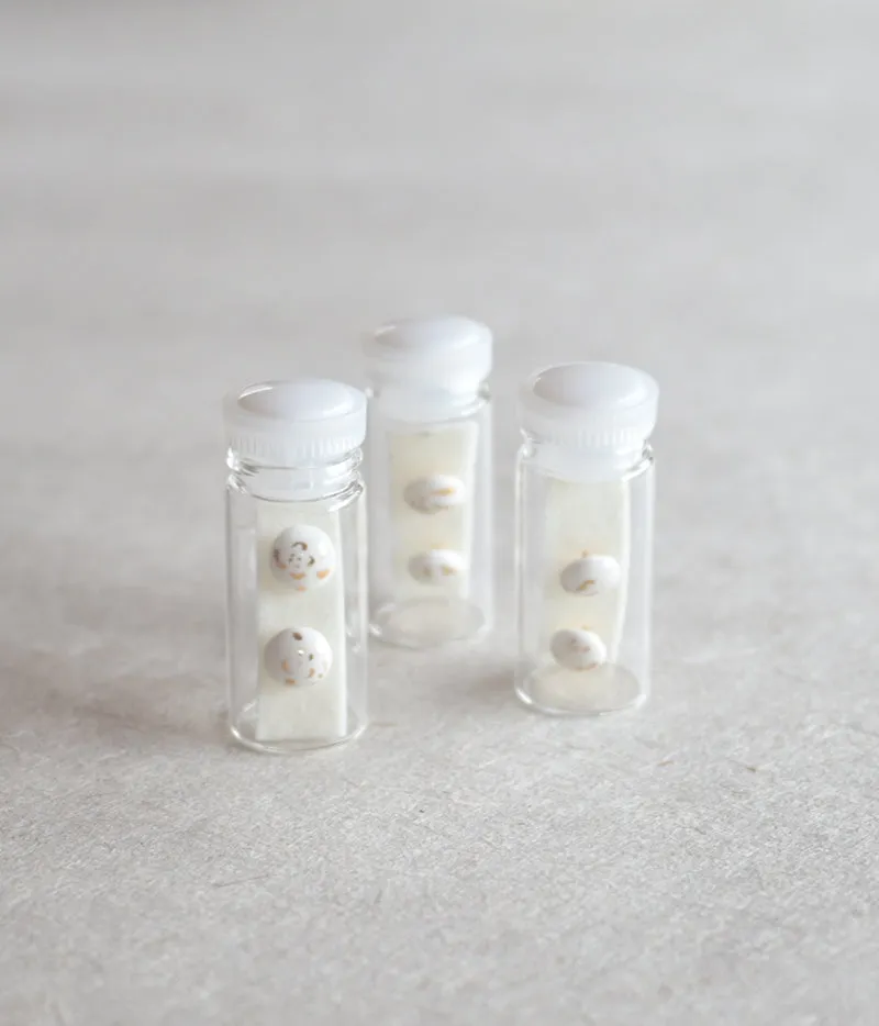 Kimiko Suzuki Porcelain Tablet Earrings [D] (15% OFF)