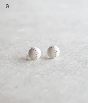 Kimiko Suzuki Porcelain Tablet Earrings [G] (sold out)