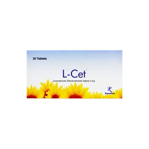 L-Cet 5mg Tablets 20 Pieces