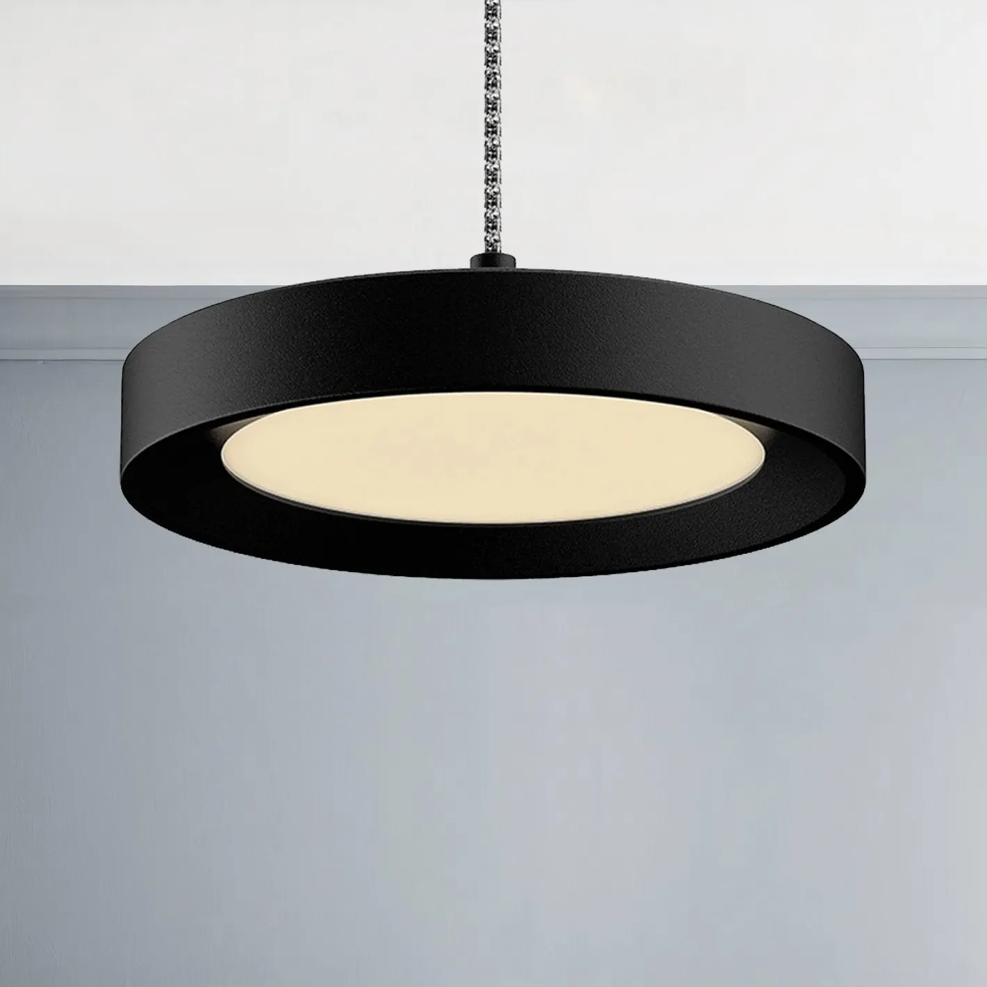 LED Pendant Light, Round Shape, Dimmable, 3000K (Warm White)