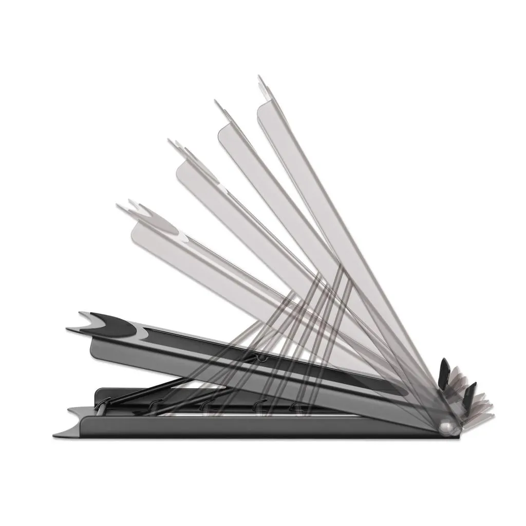 Manhattan Laptop And Tablet Stand, Adjustable (5 Positions), Suitable For All Tablets And Laptops Up To 15.6", Portable