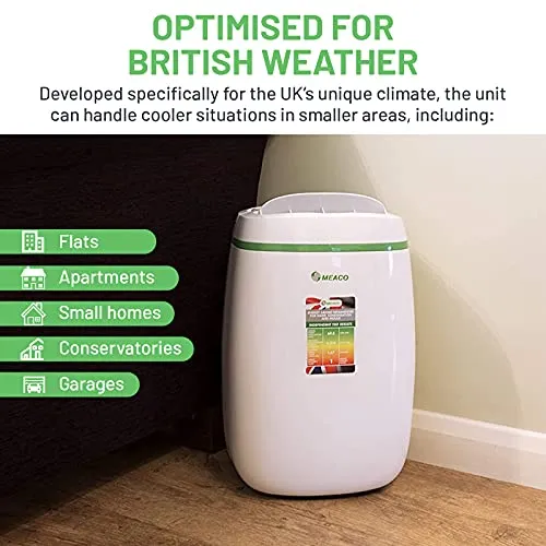 Meaco 12L Low Energy Dehumidifier and Air Purifier (New)