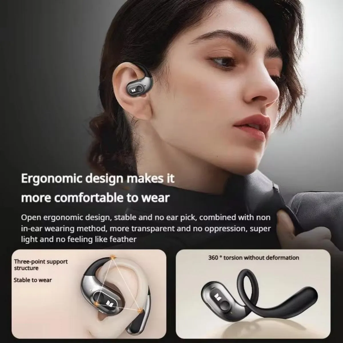 MONSTER AC330 Open Ear Bluetooth Earphones