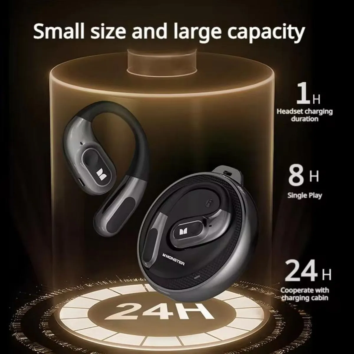 MONSTER AC330 Open Ear Bluetooth Earphones