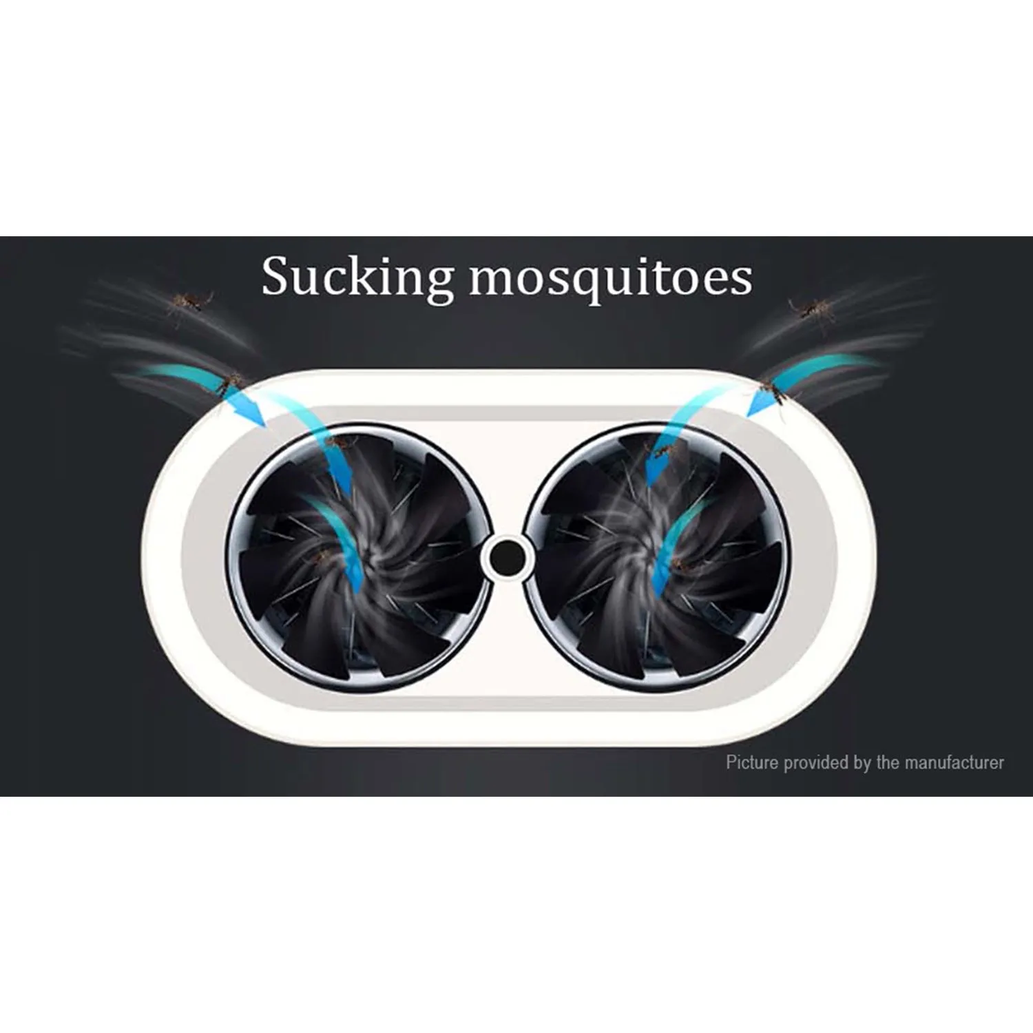 Mosquito Killer Repellent Trap Lamp - USB Powered UV LED