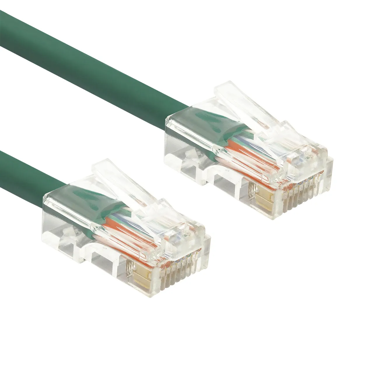 Non Booted RJ45 Cat5e Ethernet Network Patch Cable Gold Plated UTP(1-15ft)