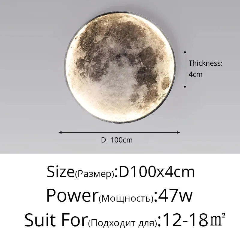 Nordic Moon Wall Lamp