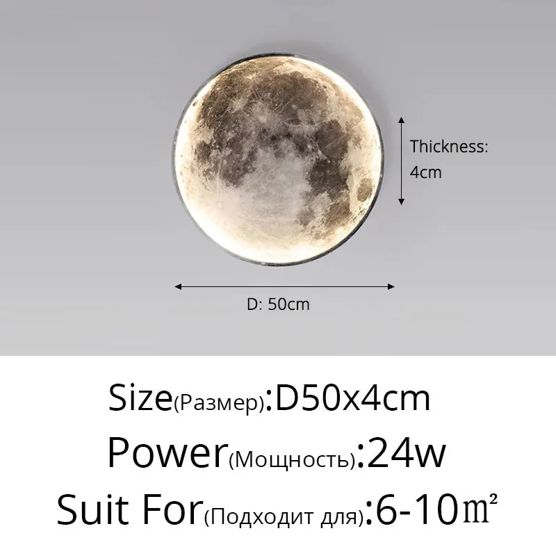 Nordic Moon Wall Lamp